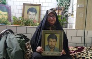 تصاویر مصاحبه با مادر شهید امیر تاجیک باغ خواص